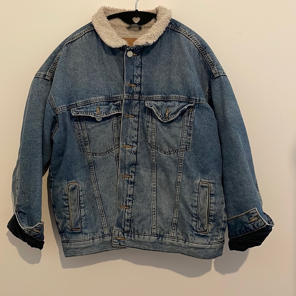 Thick denim jacket